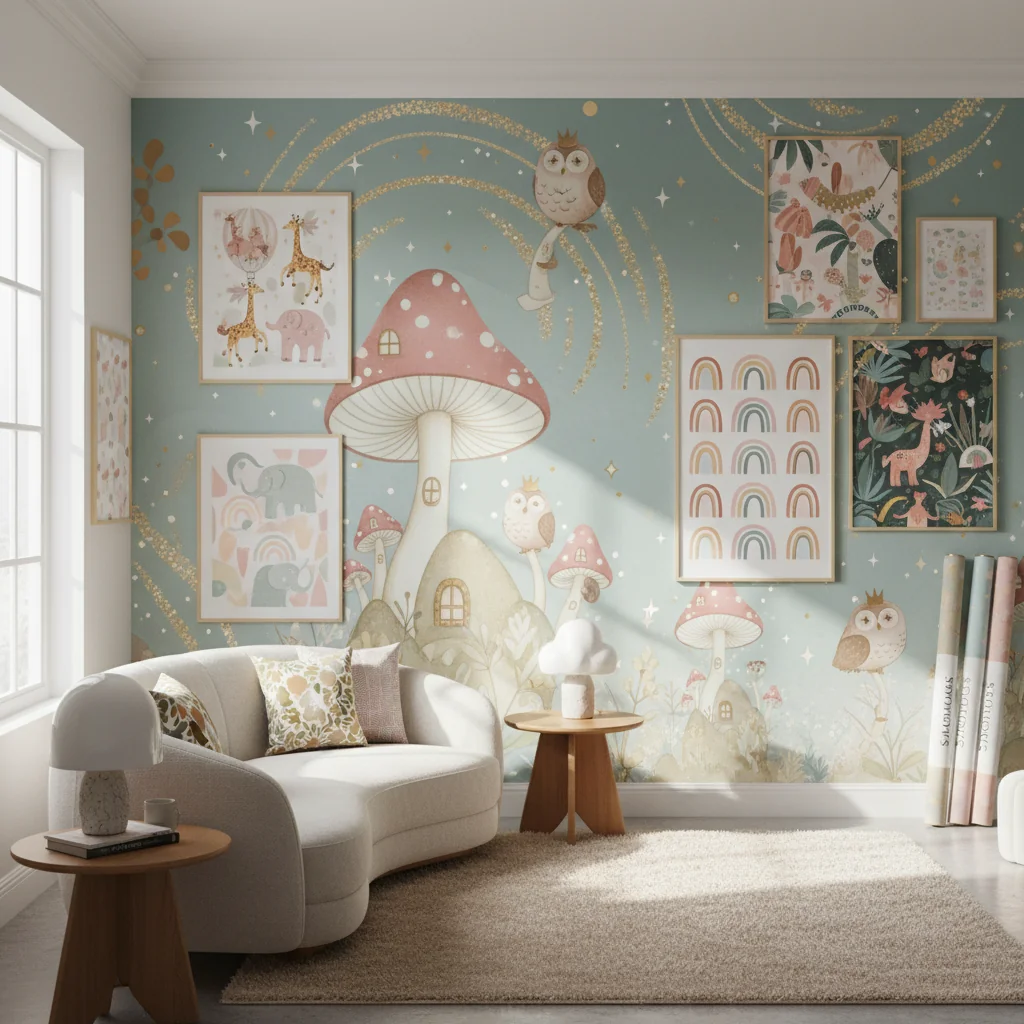 whimsy wallpaper ideas and inspiration