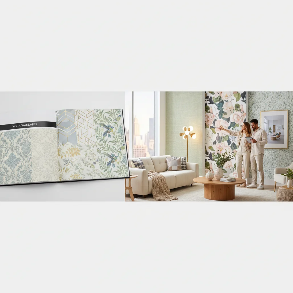 how to choose york wallpaper