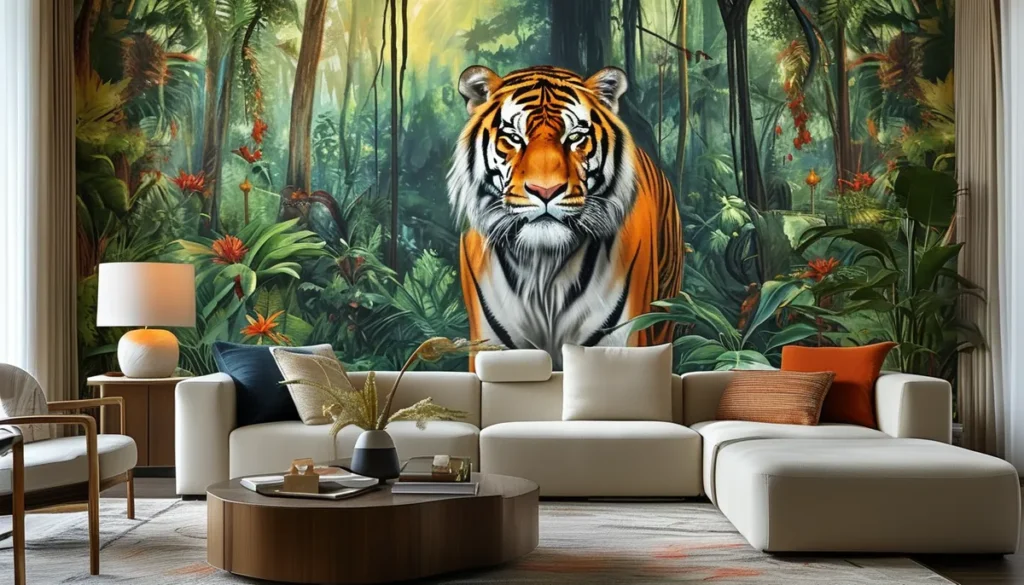 Animal murals for a wilder home