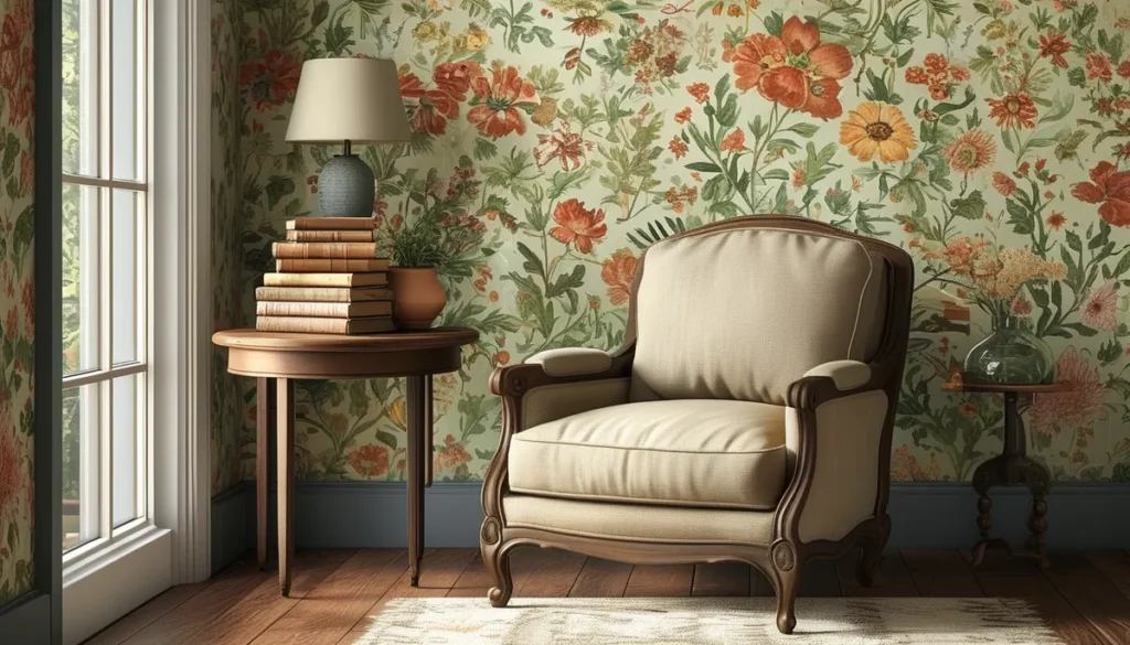 Antique wallpaper border: choosing and installing yours