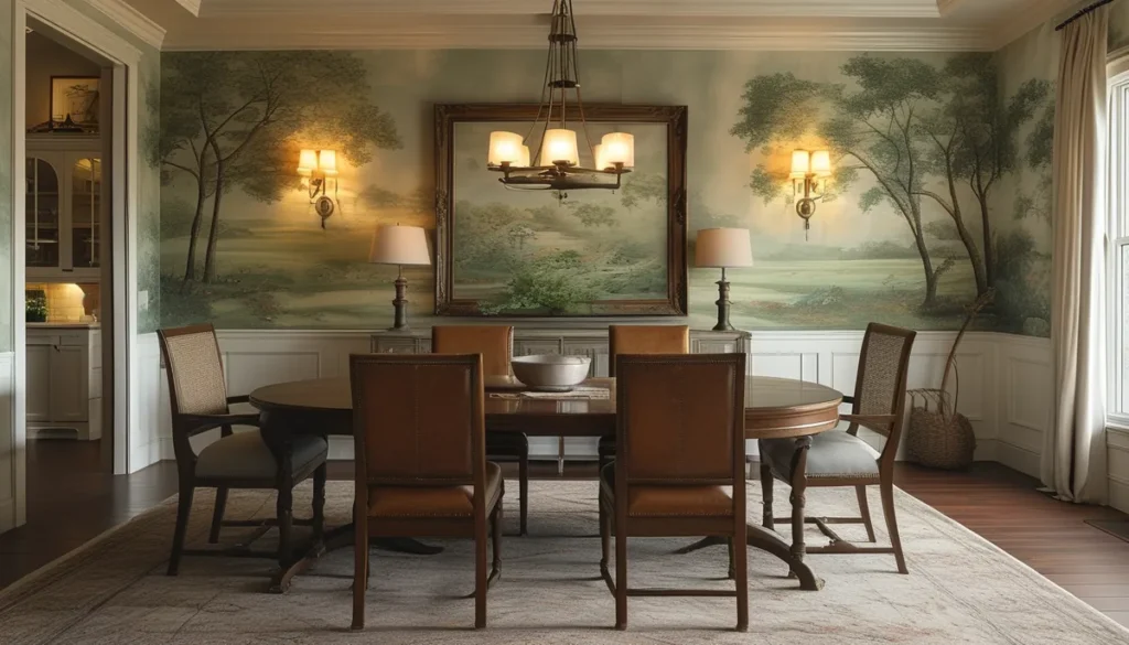 Antique Wallpaper Murals: Measuring, Ordering, and Hanging