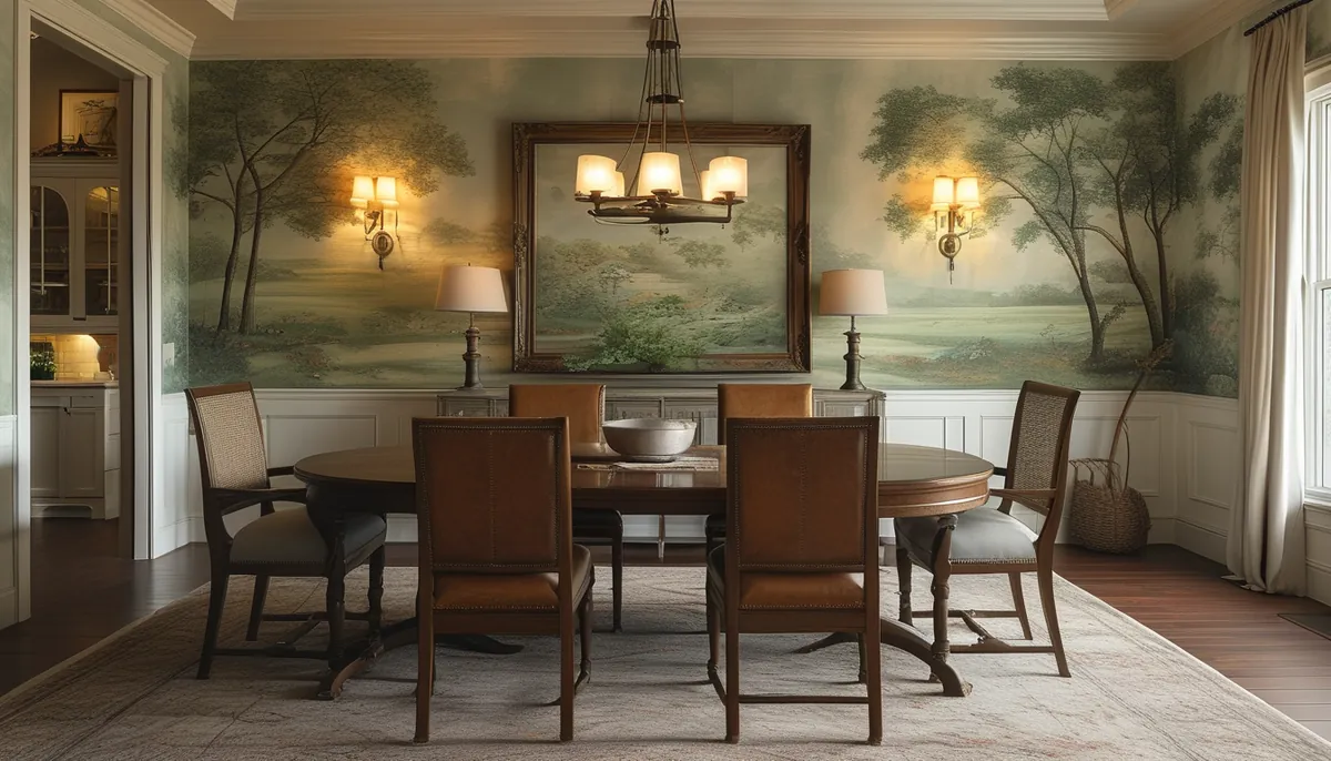 Antique Wallpaper Murals: Measuring, Ordering, and Hanging