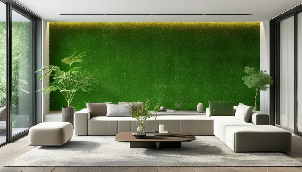 Artificial turf wall panels: choose the best for your space