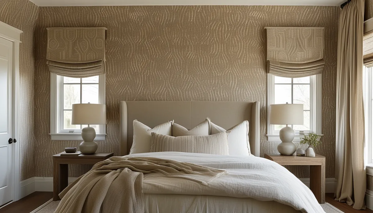 Bedroom ceiling wallpaper ideas and how to choose them