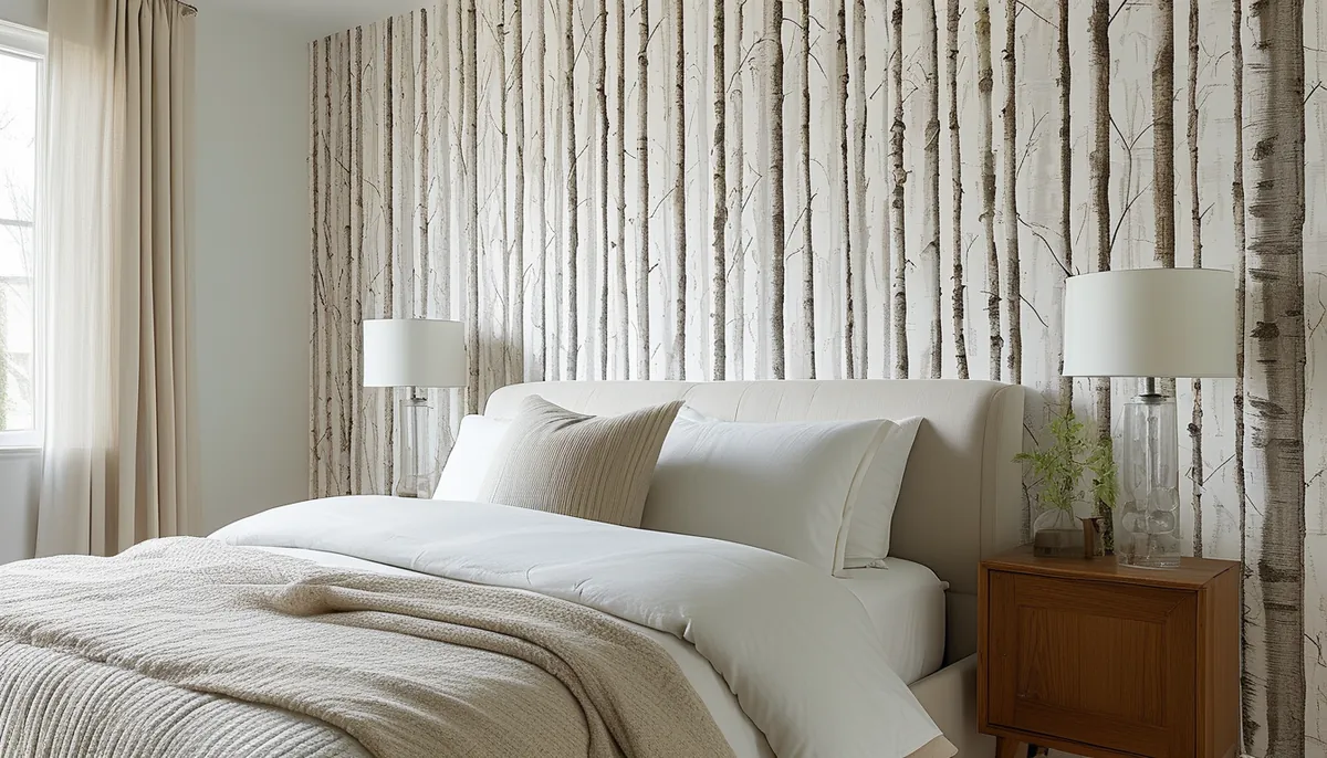 Birch Tree Peel and Stick Wallpaper: How to Pick the Right Scale and Hang It Straight