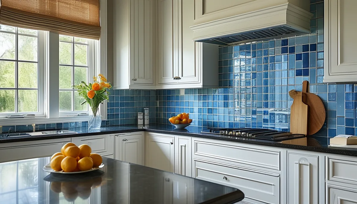 Blue Peel and Stick Tile: Picking the Shade and Making It Stick