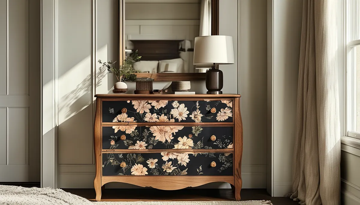 Dresser wallpaper ideas for a furniture refresh