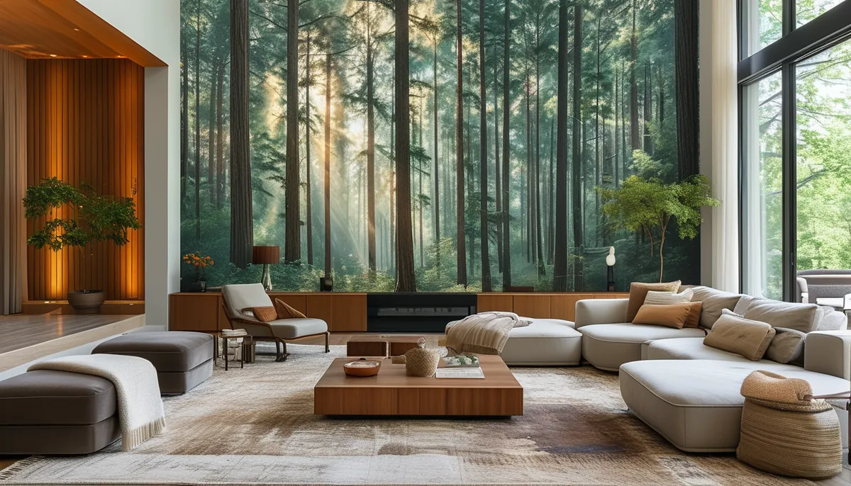 Choosing the right interior wall murals for your space