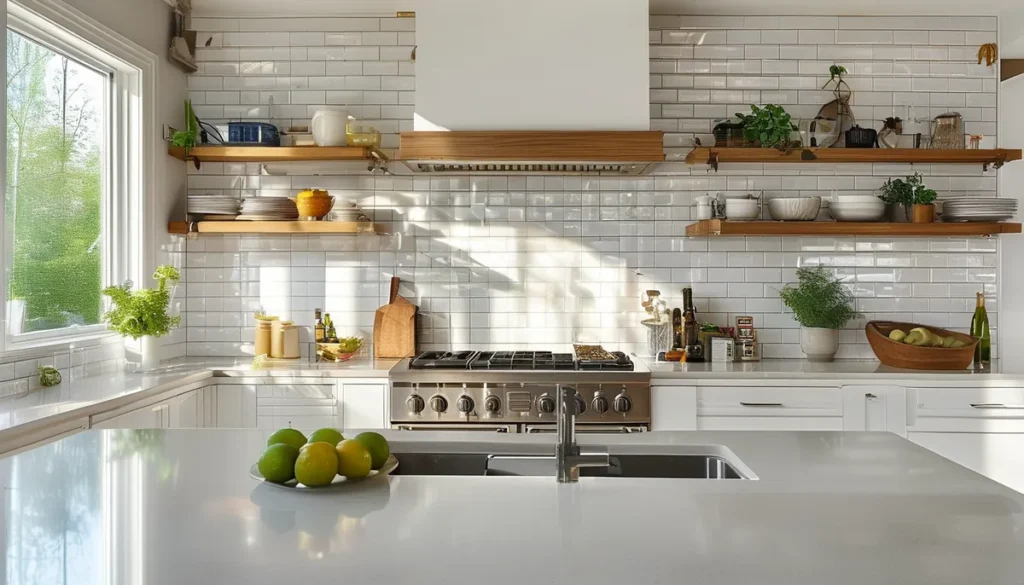 Kitchen Walls: Choosing a Surface Zone by Zone