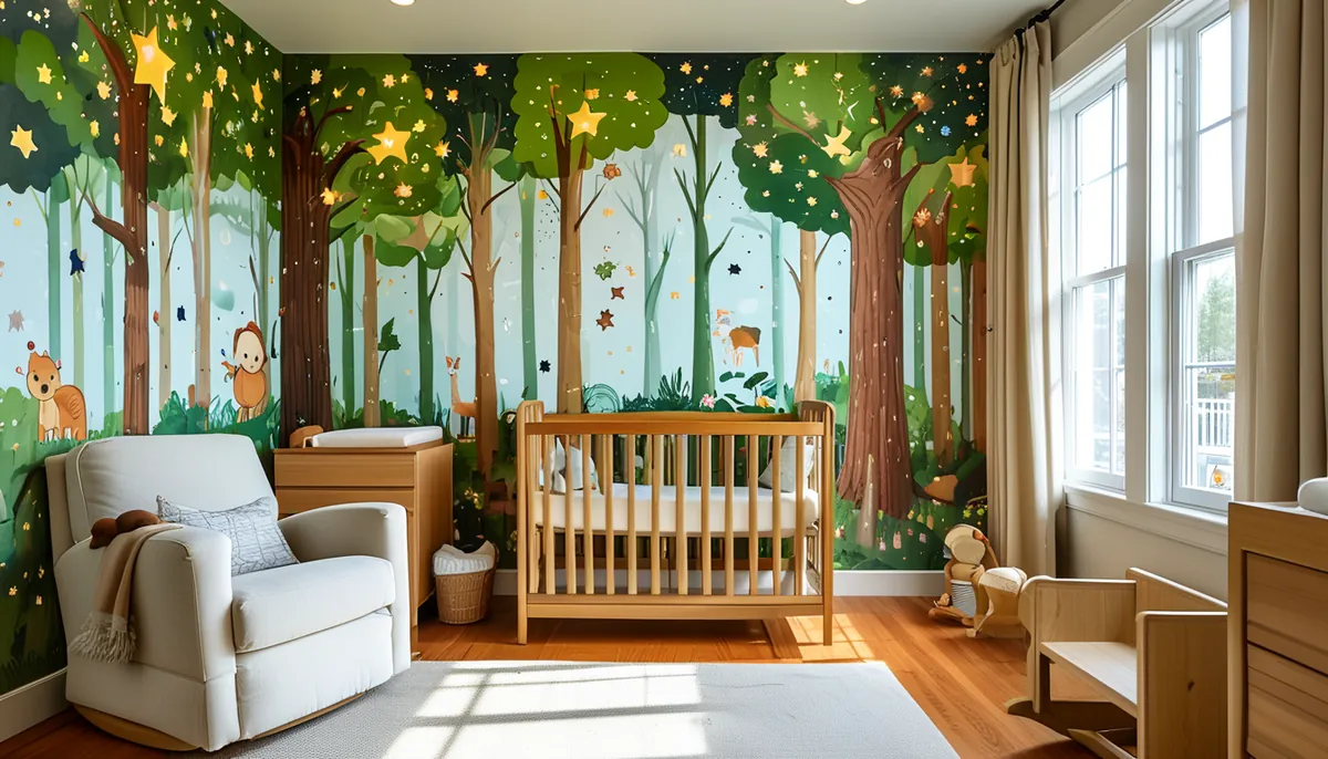 Choosing the perfect nursery mural
