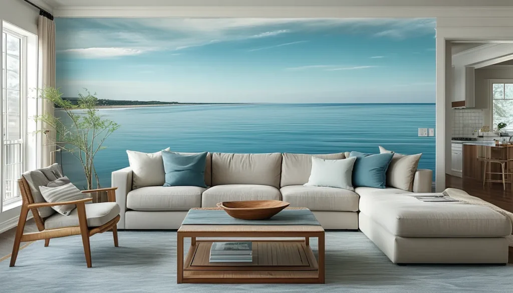 Ocean wallpaper for wall: choosing the right design