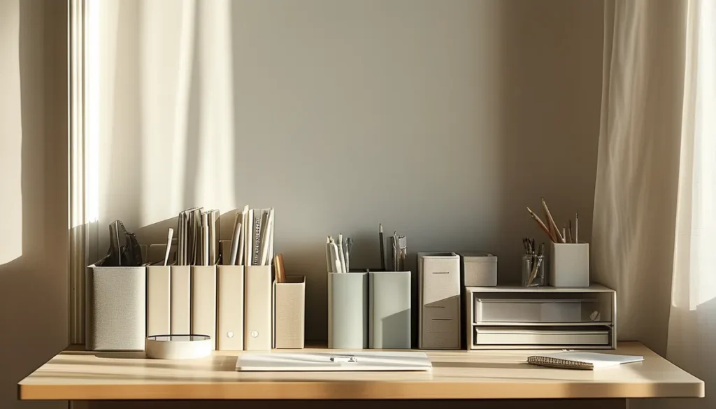 Desk Organization That Survives a Working Week