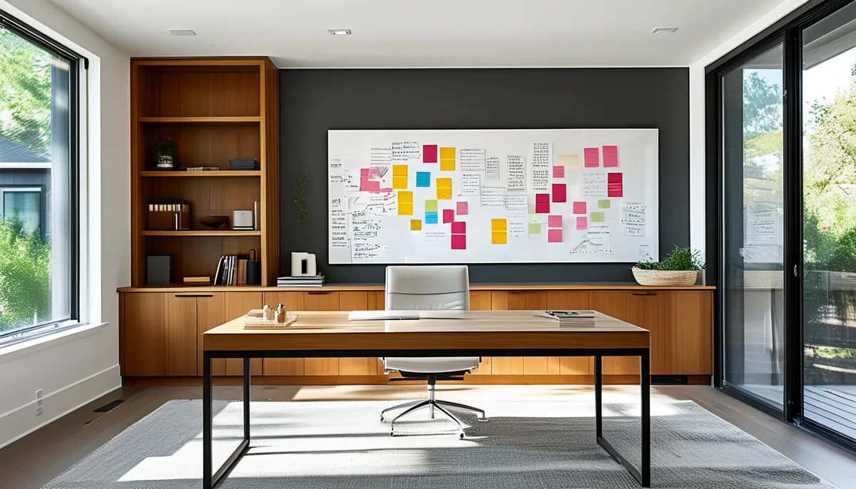 Peel and stick whiteboard: a practical guide