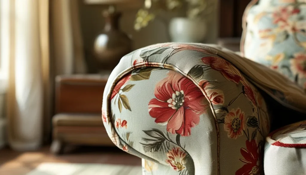 retro upholstery fabric