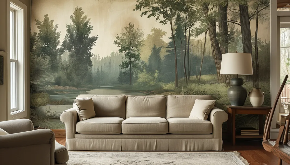 Choosing vintage wallpaper murals for your home