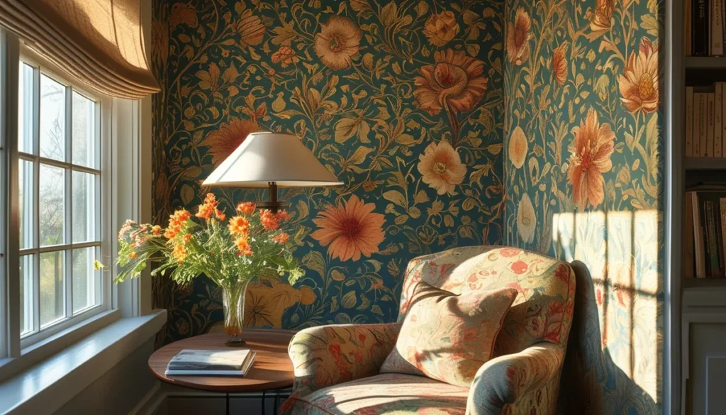 wallpaper design by william morris