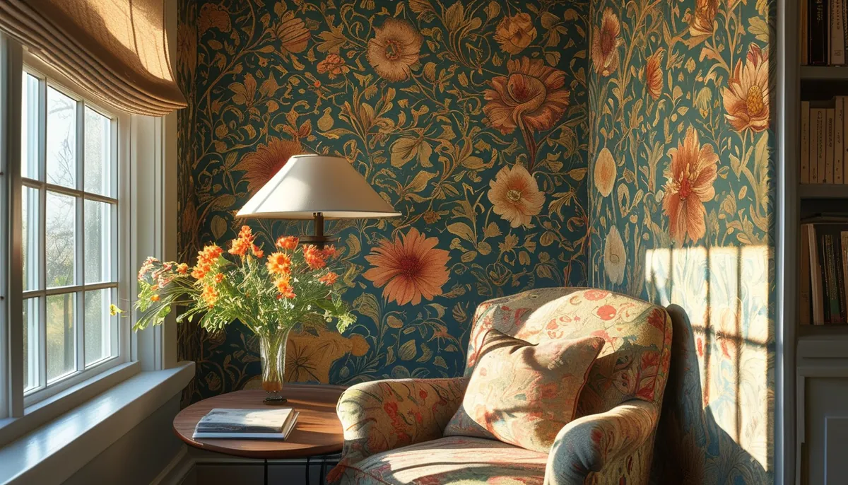 Wallpaper Design by William Morris: Patterns and Fit